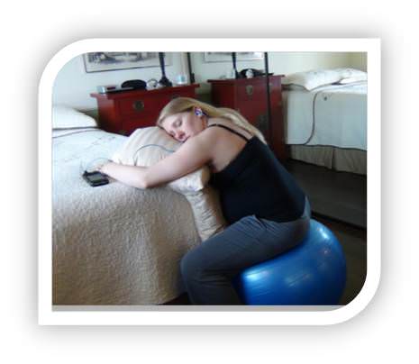 birth ball practice kim