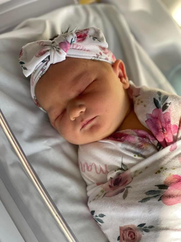 Sleeping Newborn Baby