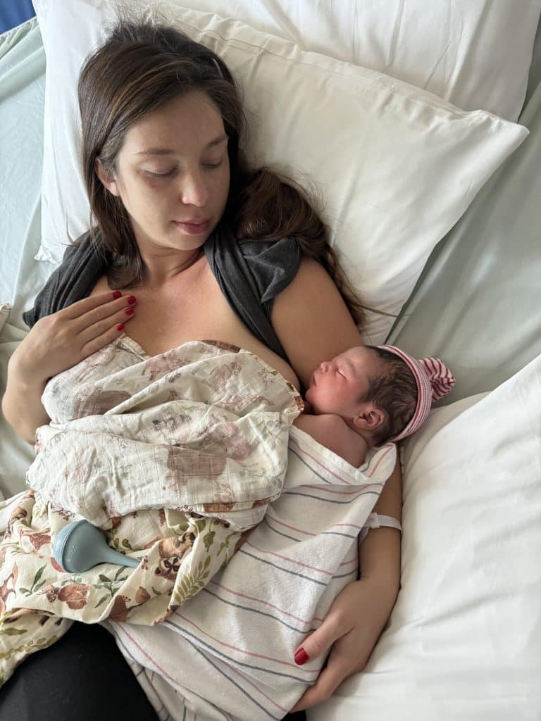 Hypnobabies Student after Calm Hypnobabies Birth